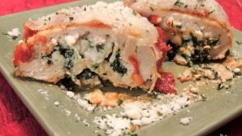 куриное филе с сыром рикотта