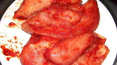 куриное филе в медовом соусе