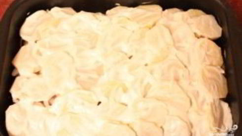 куриное филе, запеченное с картофелем