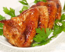 Куриные крылышки в соево-имбирном маринаде