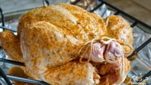 курица на гриле в духовке