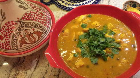 курица по-мароккански