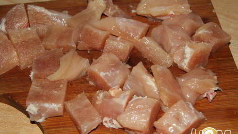 курица с айвой в сметане