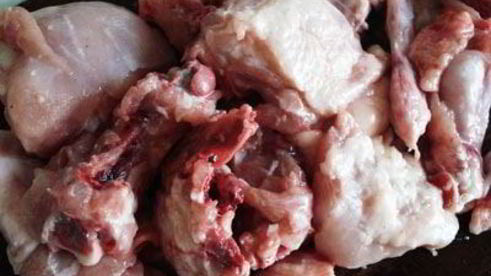 курица с черносливом и изюмом