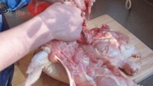 курица с сухофруктами в духовке