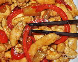 Курица стир-фрай в кисло-сладком соусе