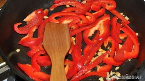 курица стир-фрай в кисло-сладком соусе