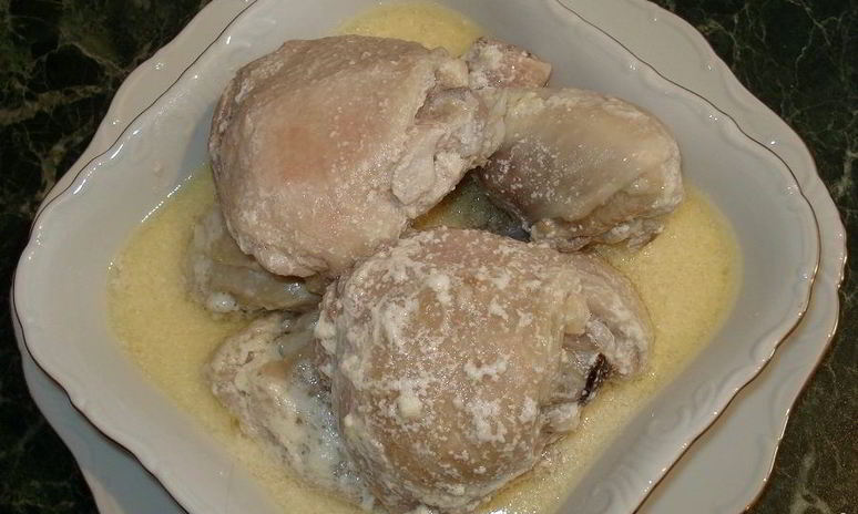 Рецепт курицы в мультиварке в сметане