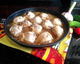 Курица в пиве