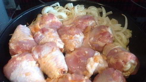 курица в пиве