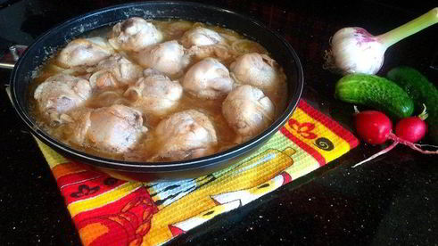 курица в пиве