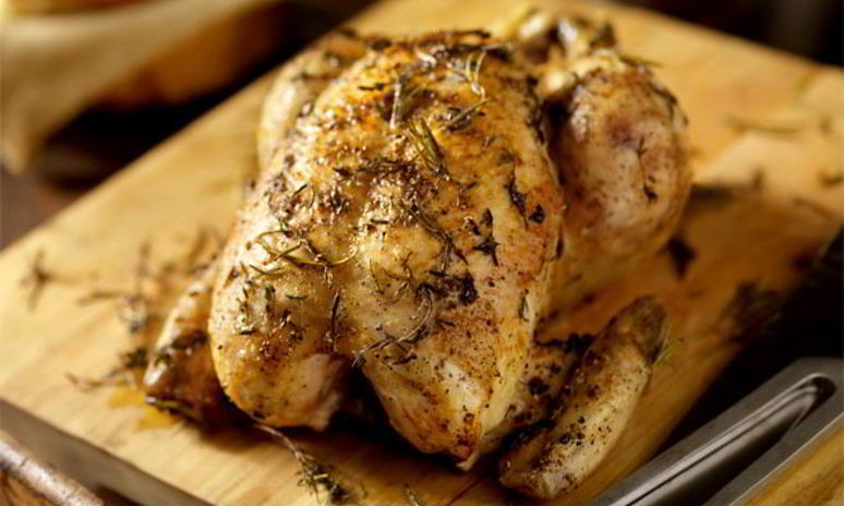 Рецепт курицы запеченной на соли в духовке