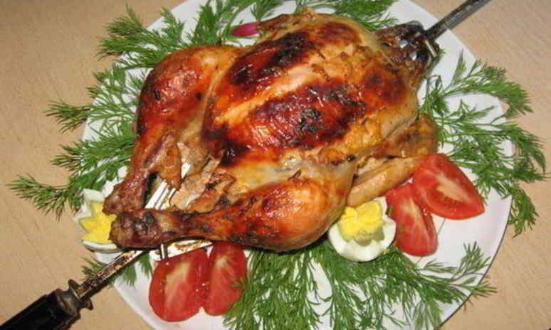 Рецепт курицы запеченной в духовке