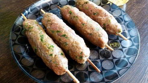 люля-кебаб из говядины с паприкой