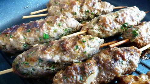 люля-кебаб из говядины с паприкой