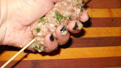 люля-кебаб из говядины