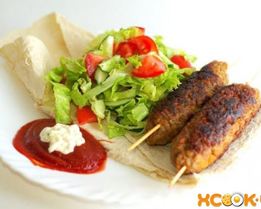 Люля-кебаб на сковороде