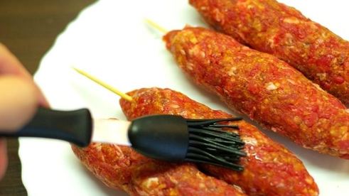 люля-кебаб на сковороде