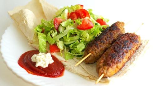 люля-кебаб на сковороде