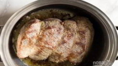 мясо в красном вине