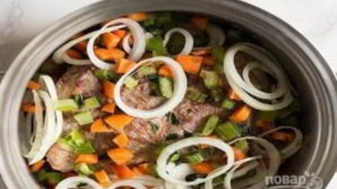 мясо в красном вине