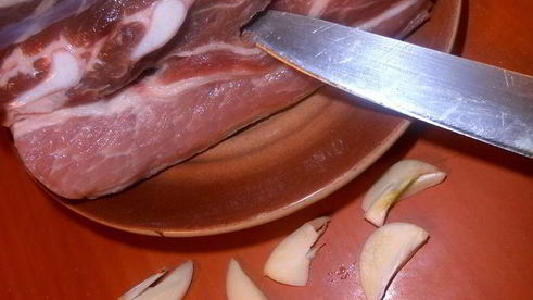 мясо в соляной избушке