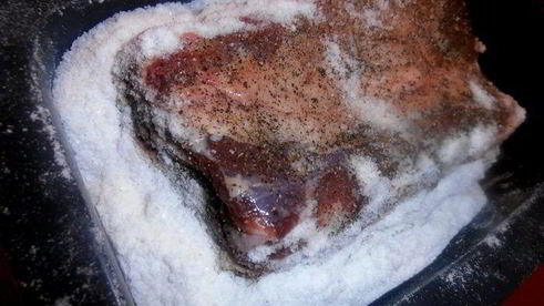 мясо в соляной избушке