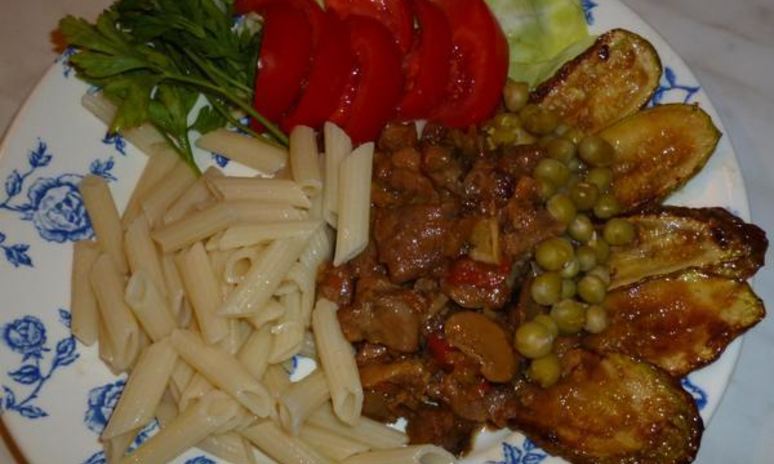 Рецепт рубленого мяса с грибами