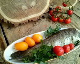 Сазан в фольге в духовке