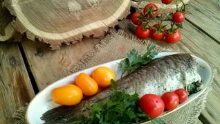 Сазан в фольге в духовке