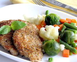 Свинина Пармезан