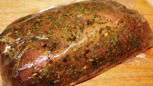 свинина запеченная горчично-медовая