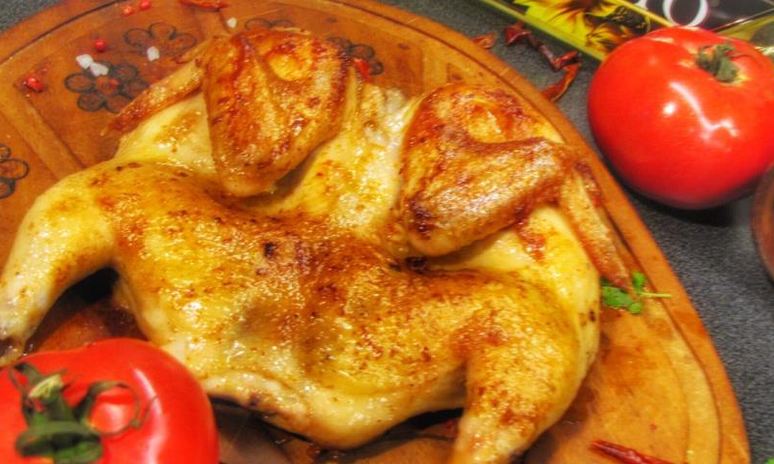 Рецепт цыпленка табаки