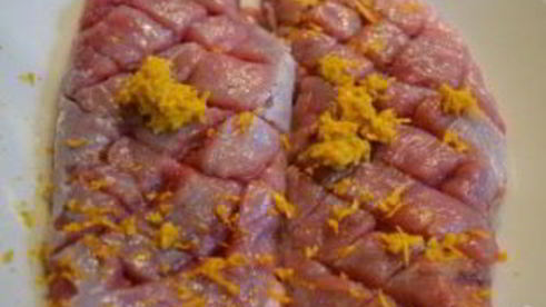 утиное филе с апельсинами