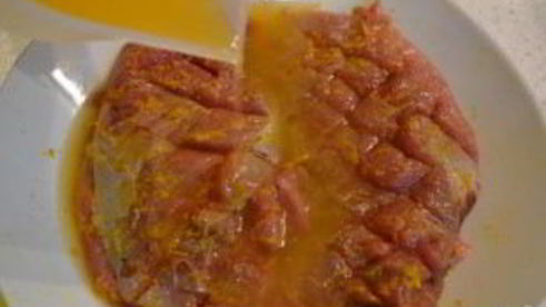 утиное филе с апельсинами