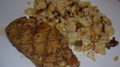 утиное филе с апельсинами