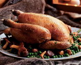 Утка с лисичками