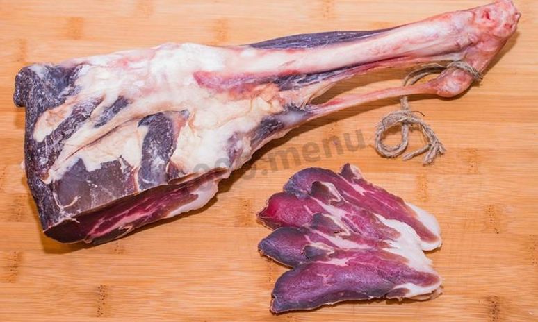 Рецепт вяленой бараньей ноги