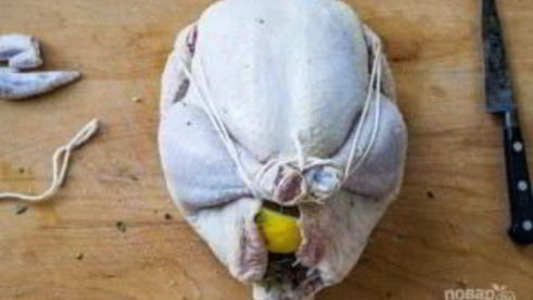 запеченная курица с морковью