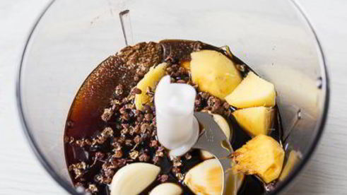 запеченная свиная грудинка с китайскими специями