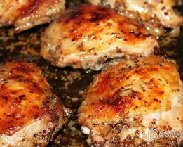 Запеченные куриные бедрышки