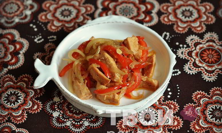 Рецепт жареной свинины