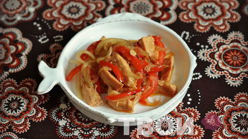 жареная свинина