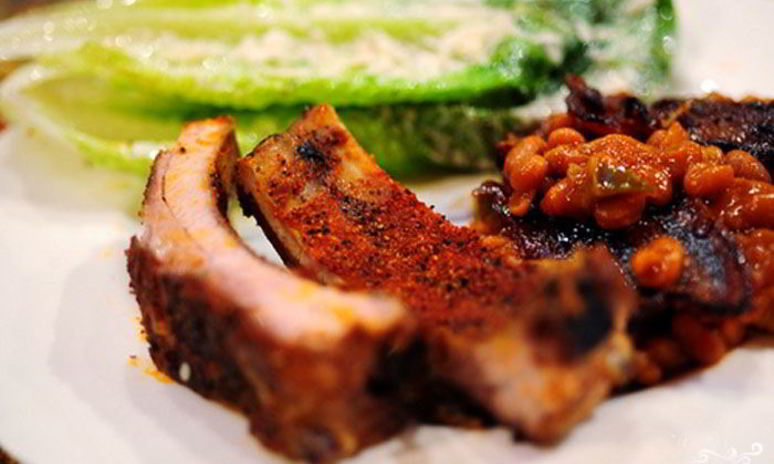 Рецепт жареных свиных ребрышек в духовке