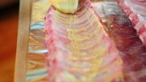 жареные свиные ребрышки в духовке