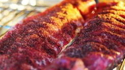 жареные свиные ребрышки в духовке