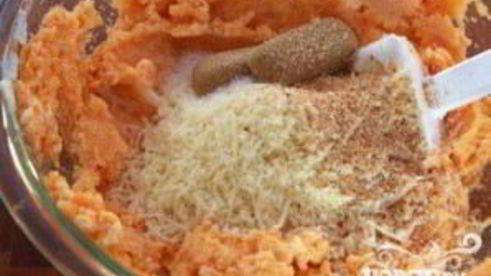 ньокки из сладкого картофеля с сырным соусом