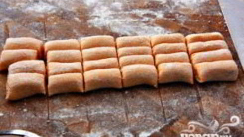 ньокки из сладкого картофеля с сырным соусом