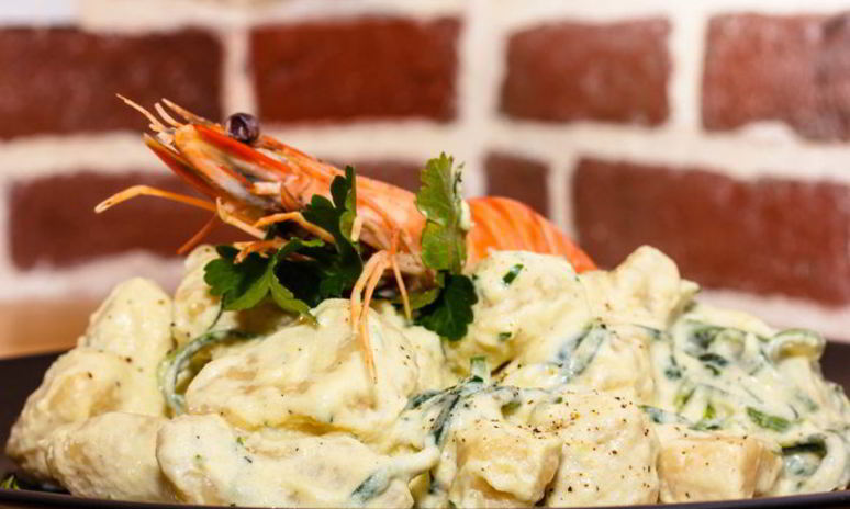 Рецепт ньокков с соусома иза креветка