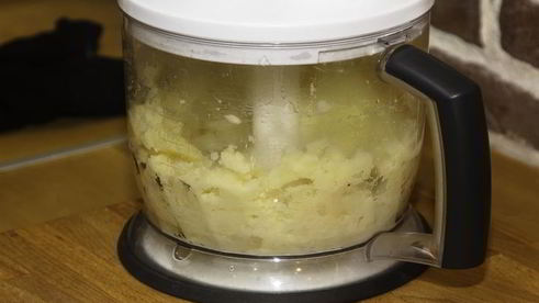 ньокки с соусом из креветок